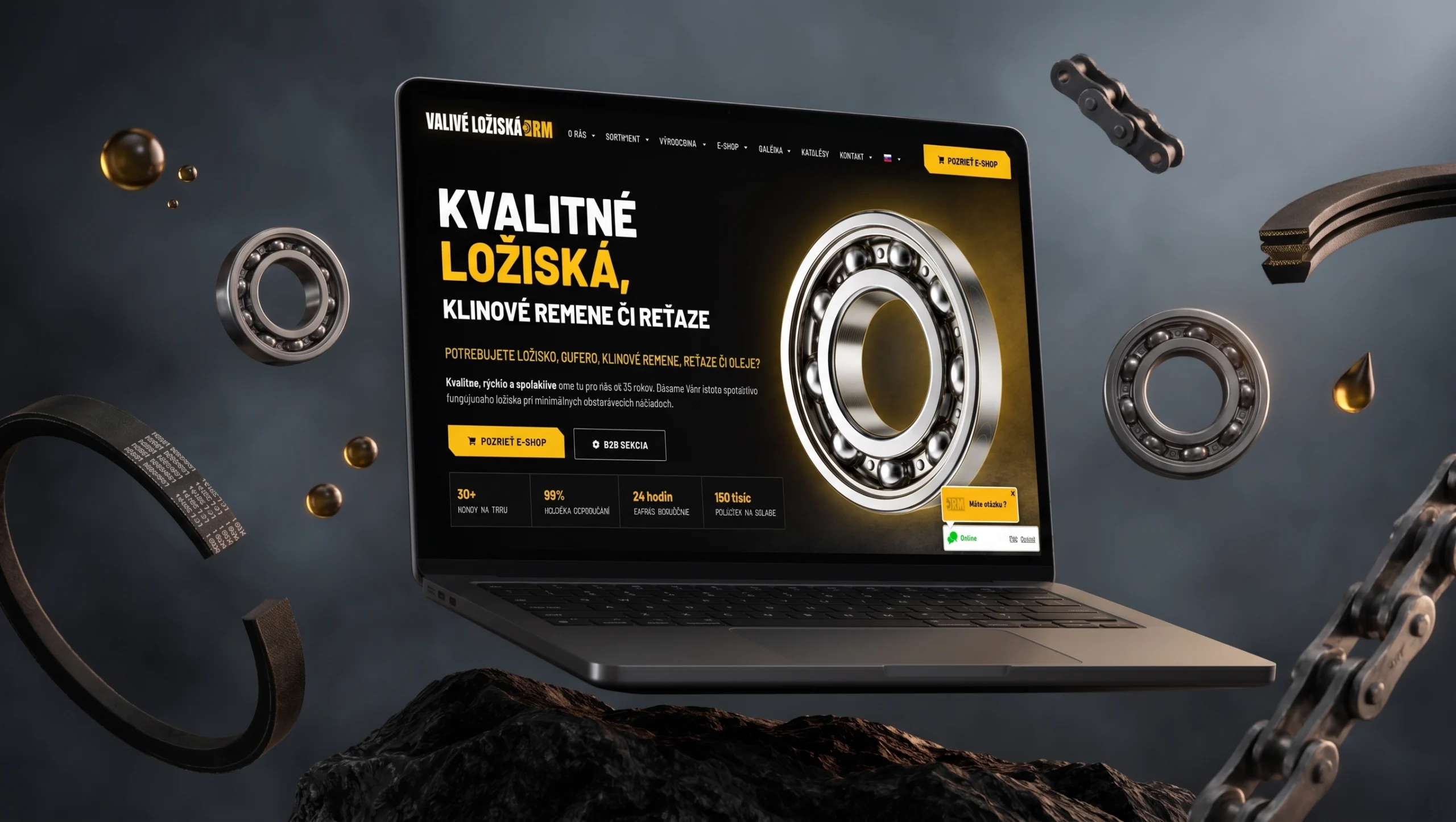 Valivé ložiská